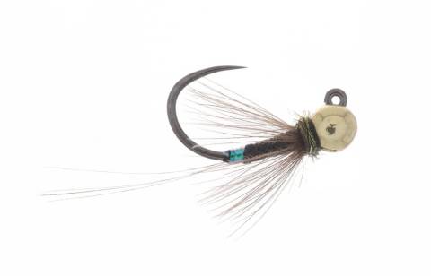 Jiggy CDC France Fly Soft Hackle - Black